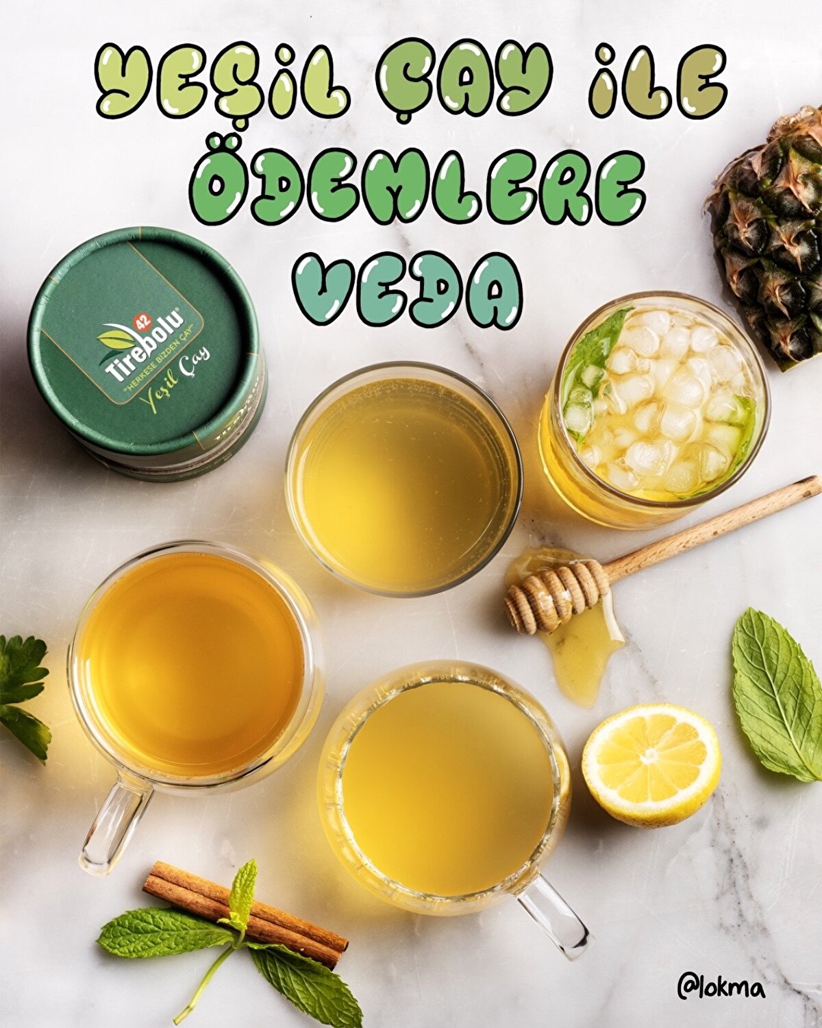 Yeşil &#231;ay ile &#246;demlere veda