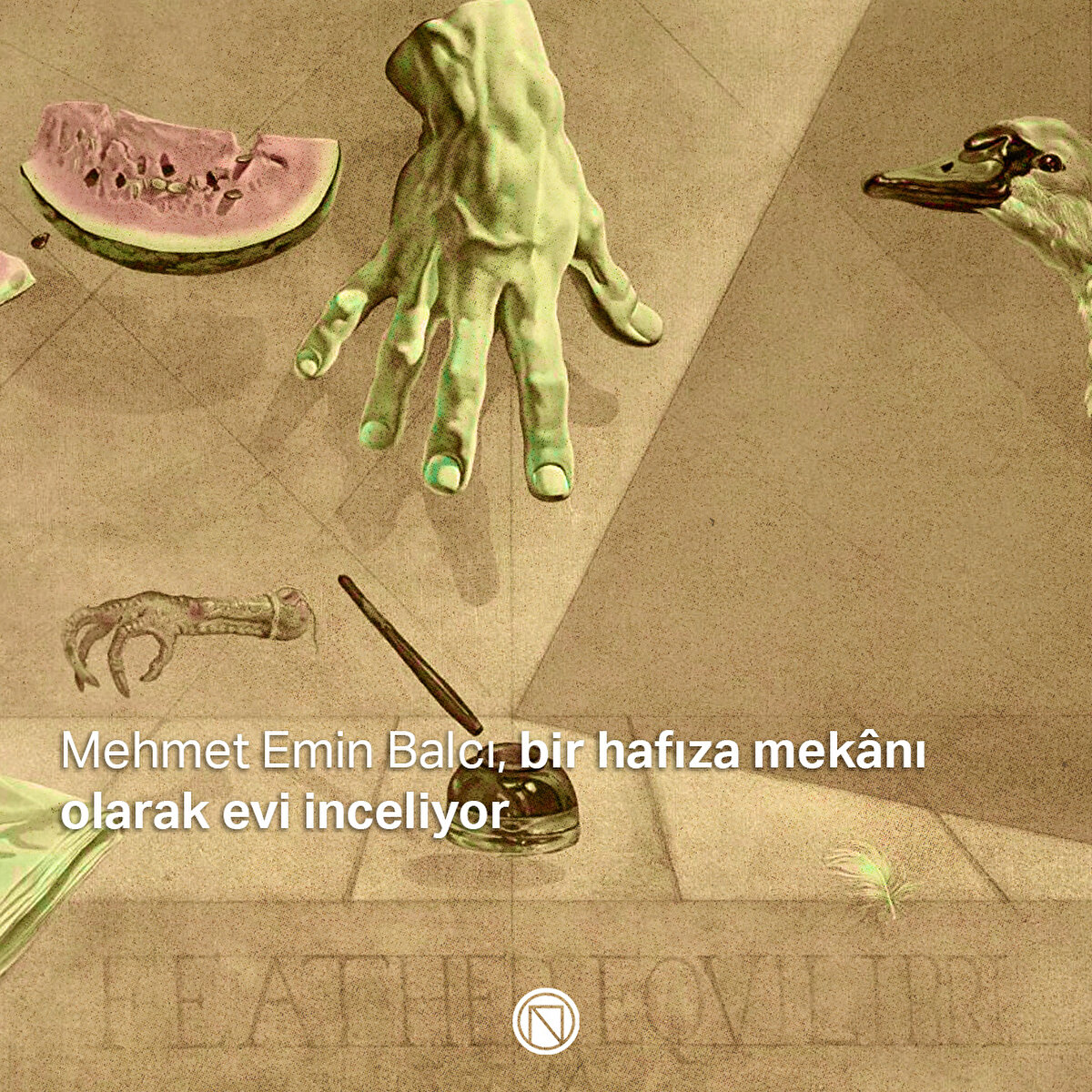 Mehmet Emin Balcı, bir hafıza mekânı olarak evi inceliyor