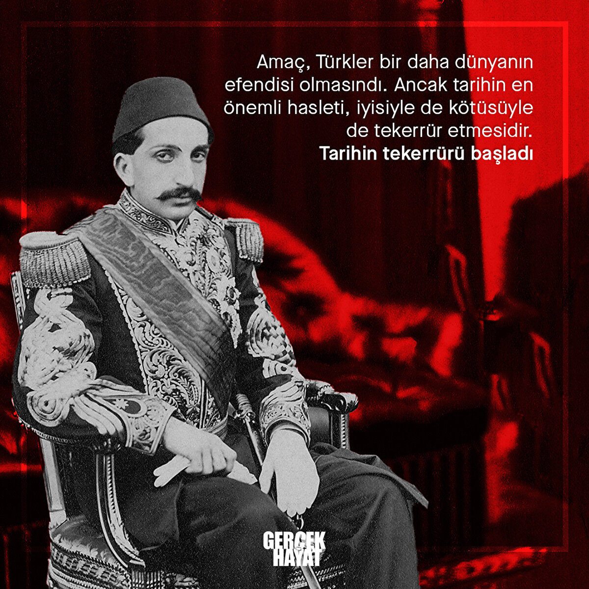 Tarihin tekerrürü başladı