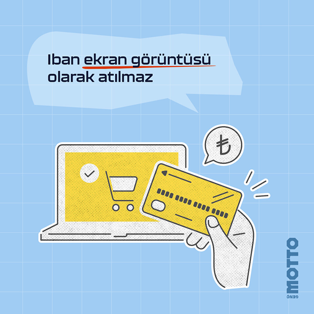 Iban ekran görüntüsü olarak atılmaz