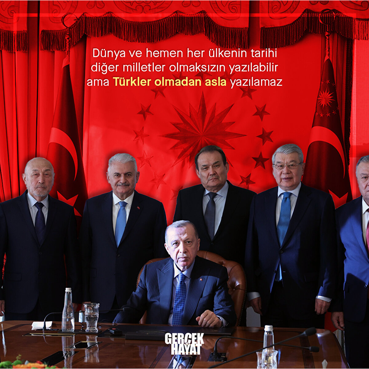 Dünya ve hemen her ülkenin tarihi Türkler olmadan asla yazılamaz