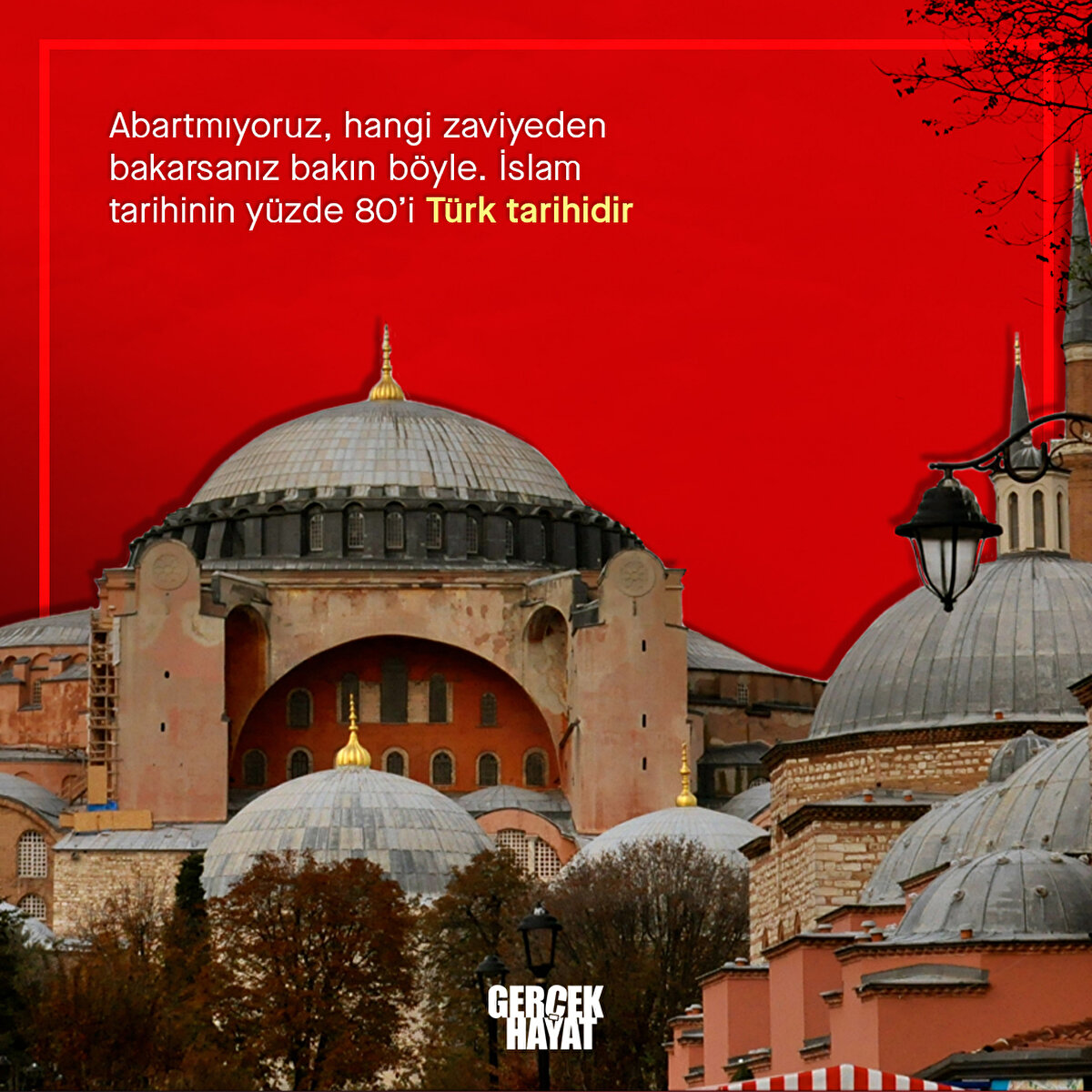 İslam tarihinin yüzde 80’i Türk tarihidir