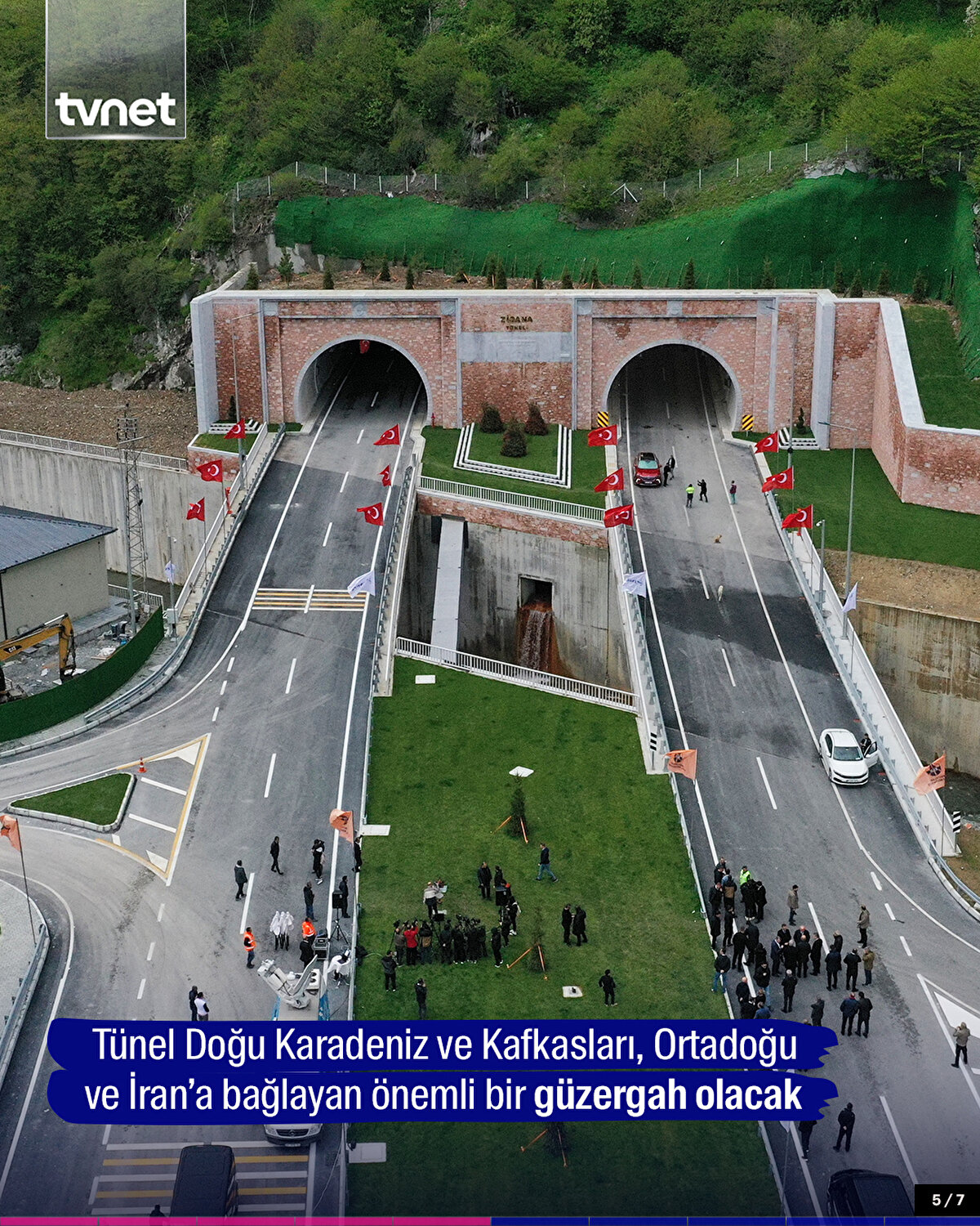 Tünel Doğu Karadeniz ve Kafkasları, Ortadoğu ve İran’a bağlayan önemli bir güzergah olacak