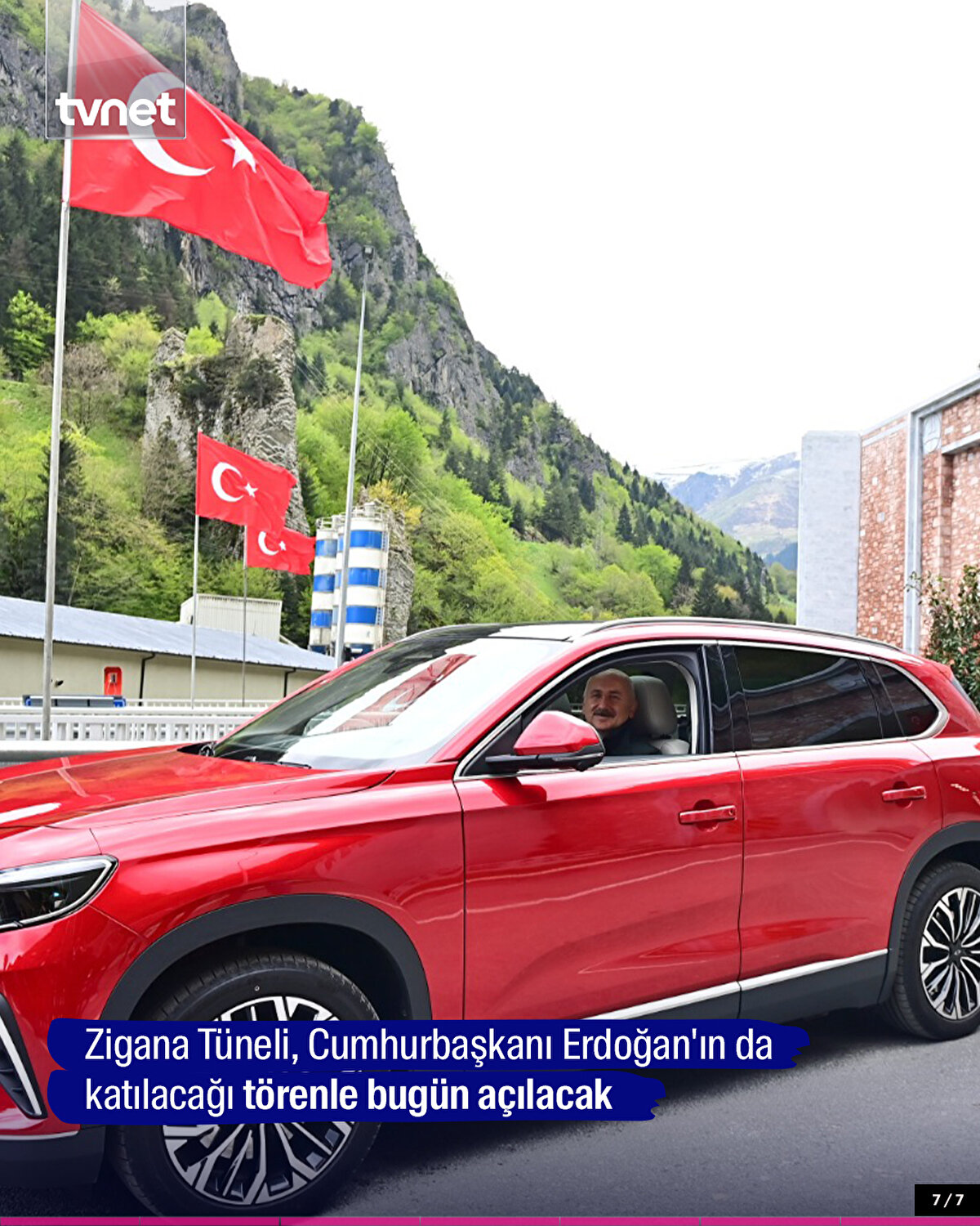 Zigana Tüneli, Cumhurbaşkanı Erdoğan'ın da katılacağı törenle bugün açılacak