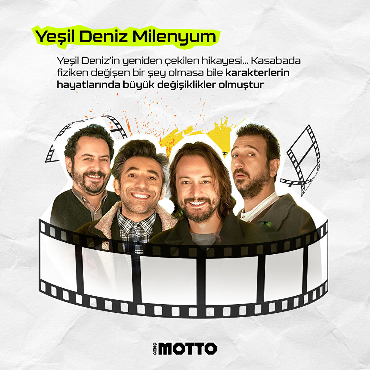 Yeşil Deniz'in yeniden çekilen hikayesi... Kasabada fiziken değişen bir şey olmasa bile karakterlerin hayatlarında büyük değişiklikler olmuştur