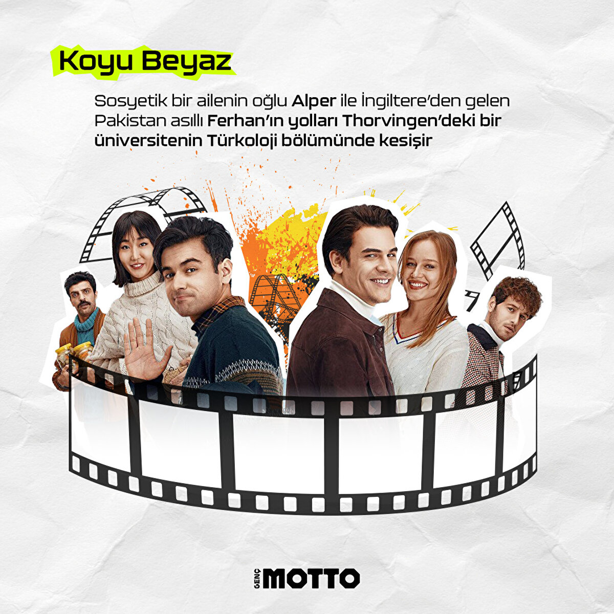 Sosyetik bir ailenin oğlu Alper ile İngiltere’den gelen Pakistan asıllı Ferhan’ın yolları Thorvingen’deki bir üniversitenin Türkoloji bölümünde kesişir