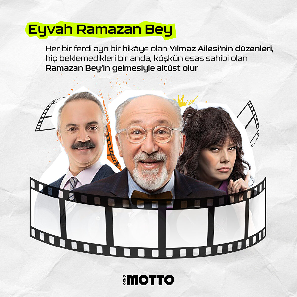 Her bir ferdi ayrı bir hikâye olan Yılmaz Ailesi’nin düzenleri, hiç beklemedikleri bir anda, köşkün esas sahibi olan Ramazan Bey’in gelmesiyle altüst olur