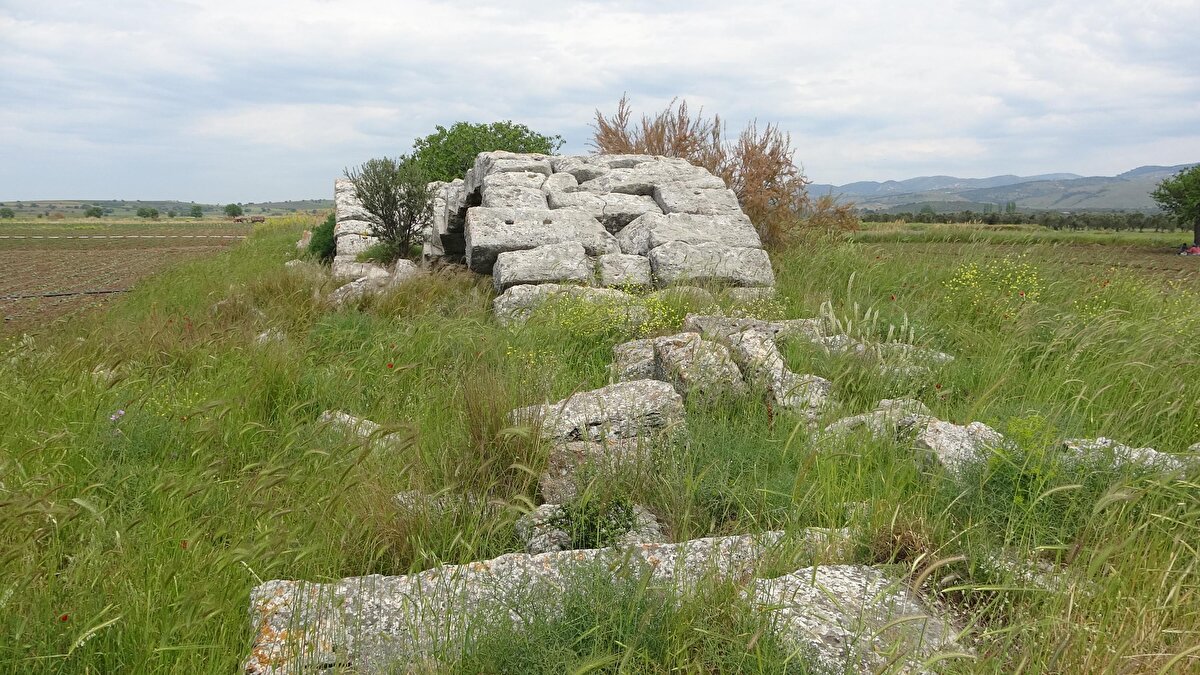 Alexandreia Troas kenti ile bugünkü Gülpınar beldesinde bulunan Smintheion kutsal alanı arasındaki 'Kutsal Yol'un bir parçası. Burada 1980 ve 1990'lı yıllarda Gülpınar Smintheion Kazıları Başkanı Prof. Dr. Coşkun Özgünel tarafından bir kısım çalışmalar yapılmış ve köprünün niteliğiyle ilgili önemli bilgiler elde edilmiştir. Buna göre köprünün 9 göz kemerden oluştuğunu söyleyebiliriz.