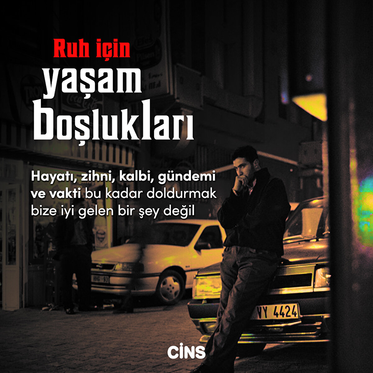 Hayatı, zihni, kalbi, gündemi ve vakti bu kadar doldurmak bize iyi gelen bir şey değil  