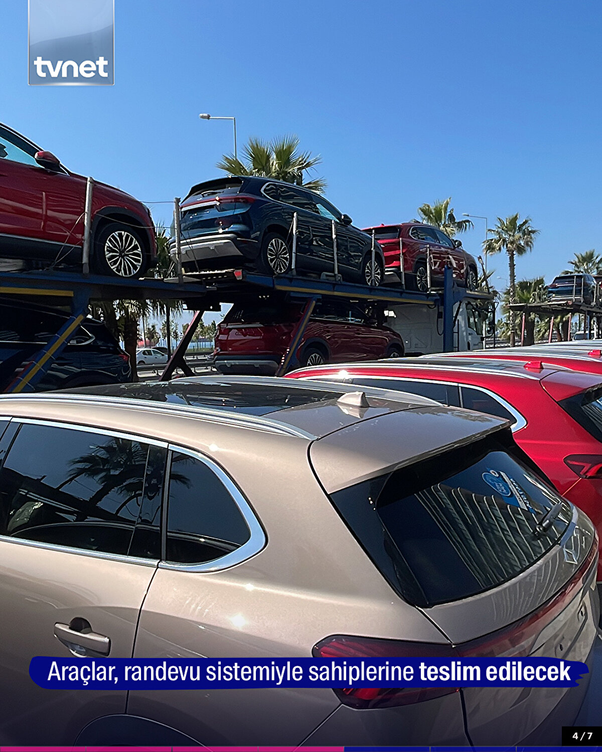 Araçlar, randevu sistemiyle sahiplerine teslim edilecek<br>