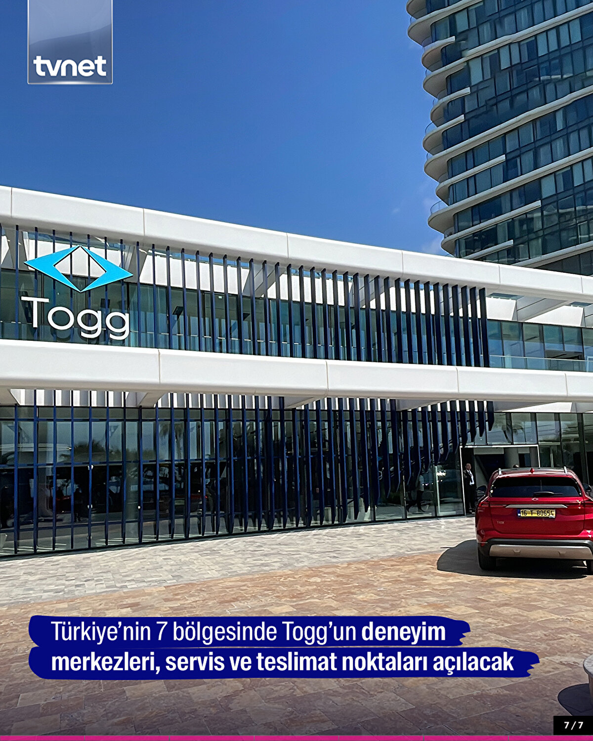 Türkiye’nin 7 bölgesinde Togg’un deneyim merkezleri, servis ve teslimat noktaları açılacak