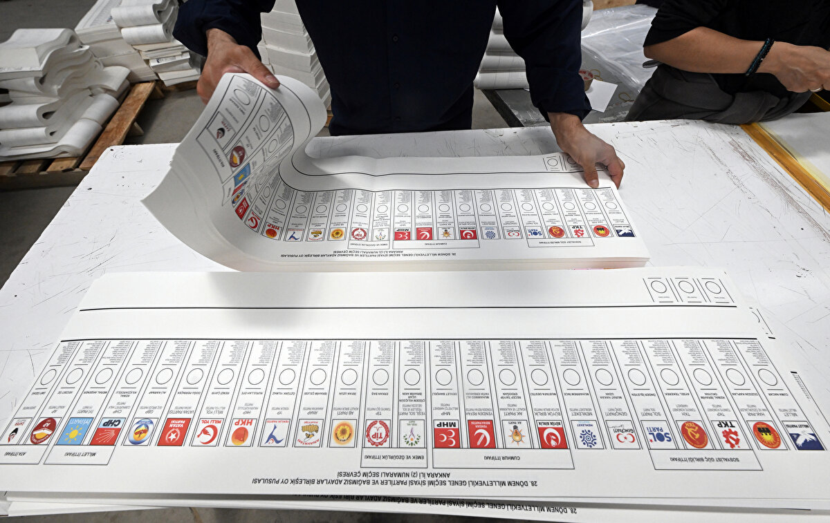 Cumhurbaşkanı seçiminin ikinci oylamaya kalması halinde, 15 Mayıs'ta, yurt dışı ve gümrüklerde kullanılacak "Cumhurbaşkanı seçimi ikinci oylama oy pusulaları ile oy pusulalarına uygun görme engelli oy kullanma şablonu"nun üretimine başlanacak.<br>