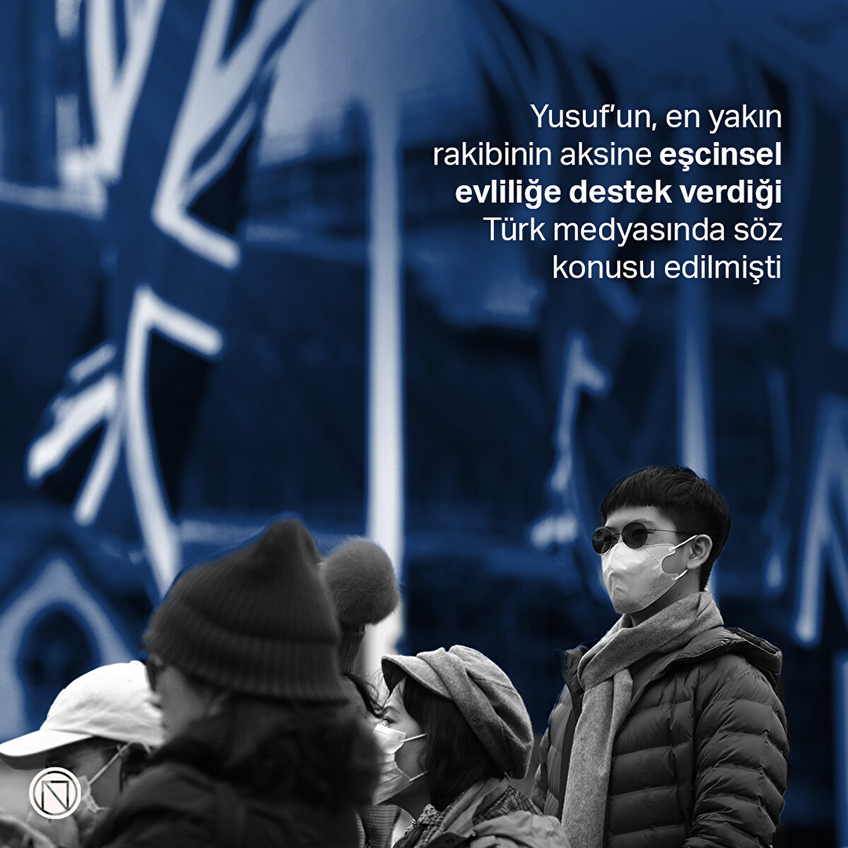 Yusuf’un, en yakın rakibinin aksine eşcinsel evliliğe destek verdiği Türk medyasında söz konusu edilmişti 