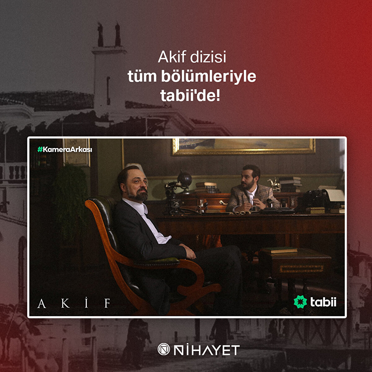 Akif dizisi tüm bölümleriyle tabii'de! 
