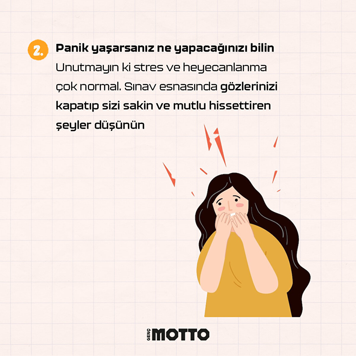 Panik yaşarsanız ne yapacağınızı bilin