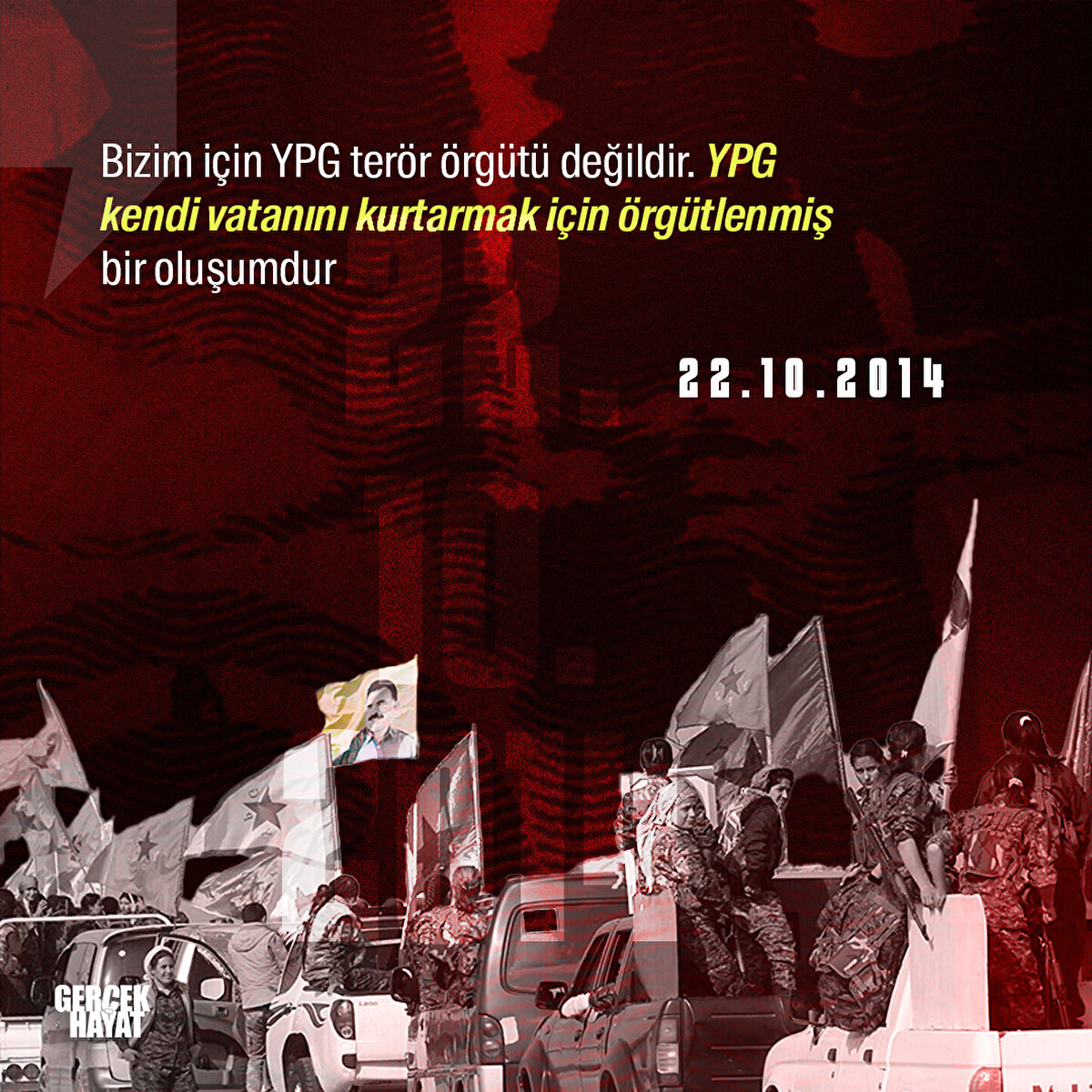 "YPG terör örgütü değildir"