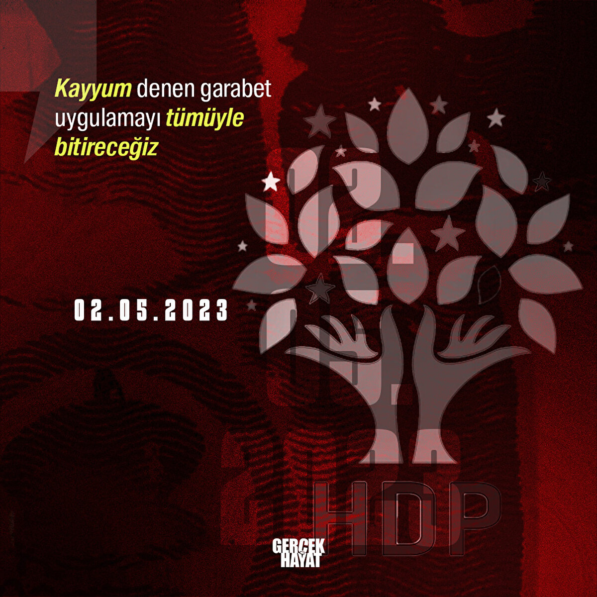 "Kayyum denen garabet uygulamayı tümüyle bitireceğiz"