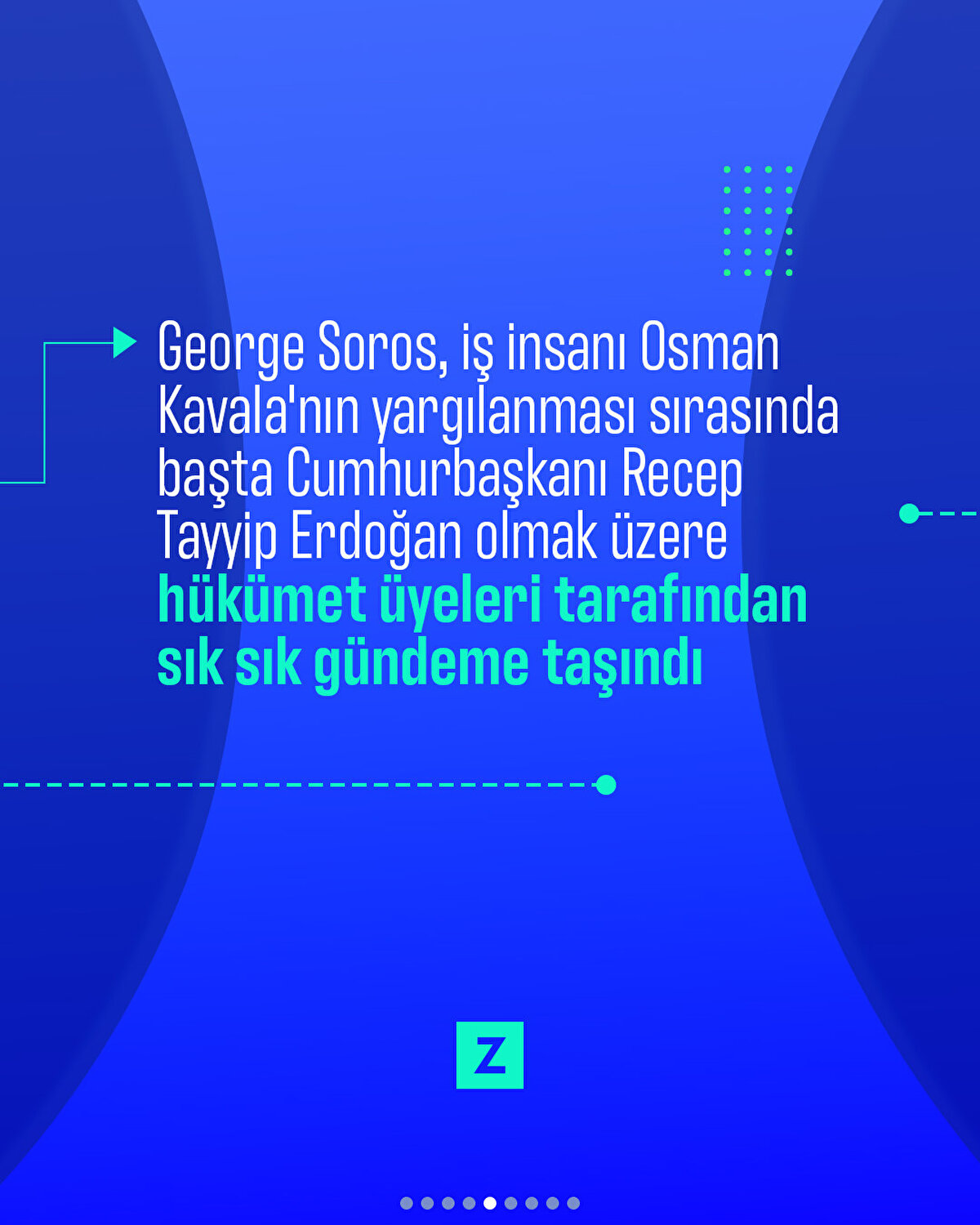 George Soros, iş insanı Osman Kavala'nın yargılanması sırasında başta Cumhurbaşkanı Recep Tayyip Erdoğan olmak üzere hükümet üyeleri tarafından sık sık gündeme taşındı