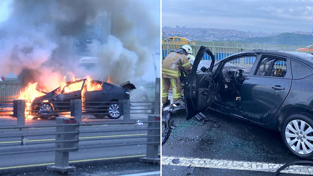 Kaza, D-100 Karayolu Edirne istikameti Haliç Köprüsü'nde saat 05.30 sıralarında meydana geldi. İddiaya göre, yolda kontrolsüz bir şekilde ilerleyen 34 DES 876 plakalı Kadir Uygur hakimiyetindeki otomobil, önce aynı yönde seyir halinde olan 34 DGB 479 plakalı İbrahim Türk kontrolündeki hafif ticari araca arkadan çarptı. Kontrolden çıkan otomobil ardından da bariyerlere çarparak alev aldı.