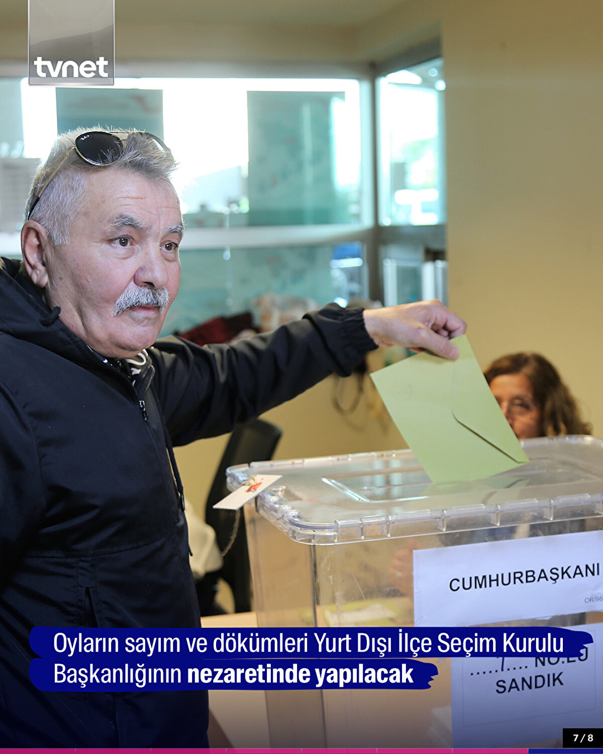  Oyların sayım ve dökümleri Yurt Dışı İlçe Seçim Kurulu Başkanlığının nezaretinde yapılacak