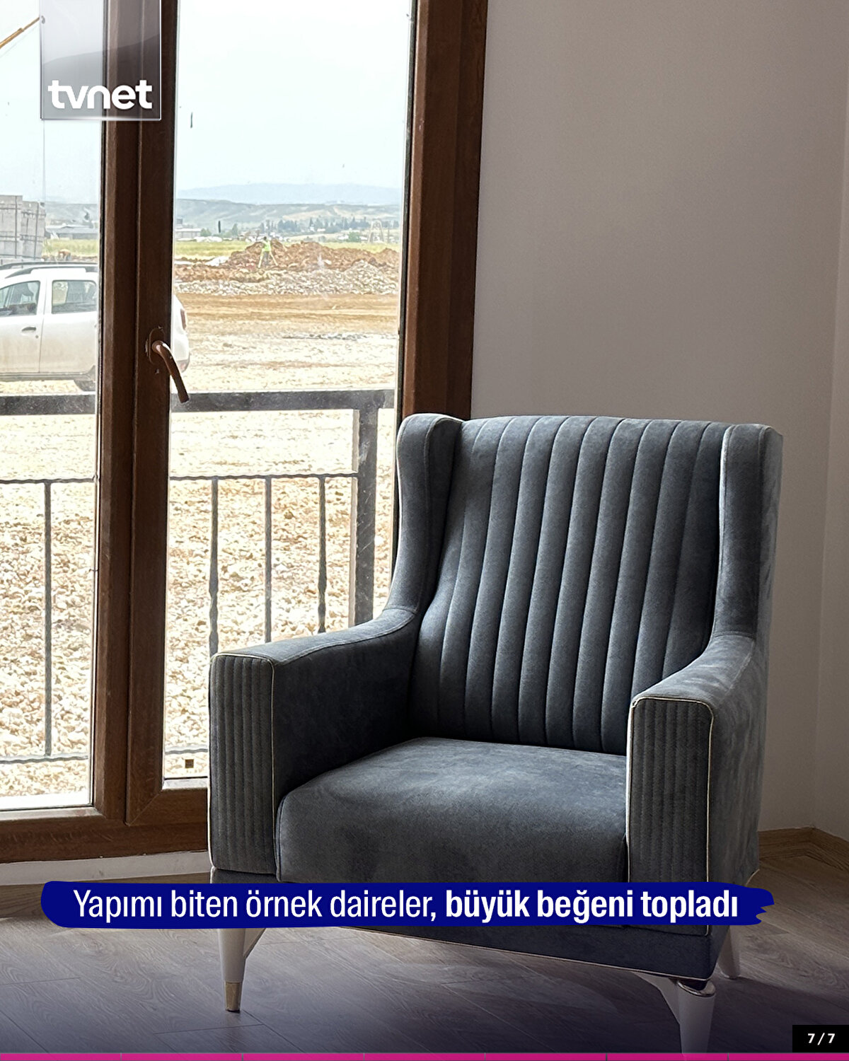 Yapımı biten örnek daireler, büyük beğeni topladı