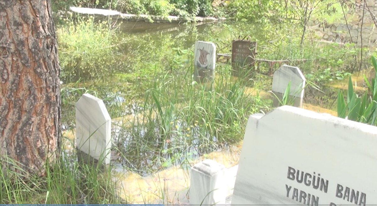 Suya gömülen mezarlığa 'nakil' talebi