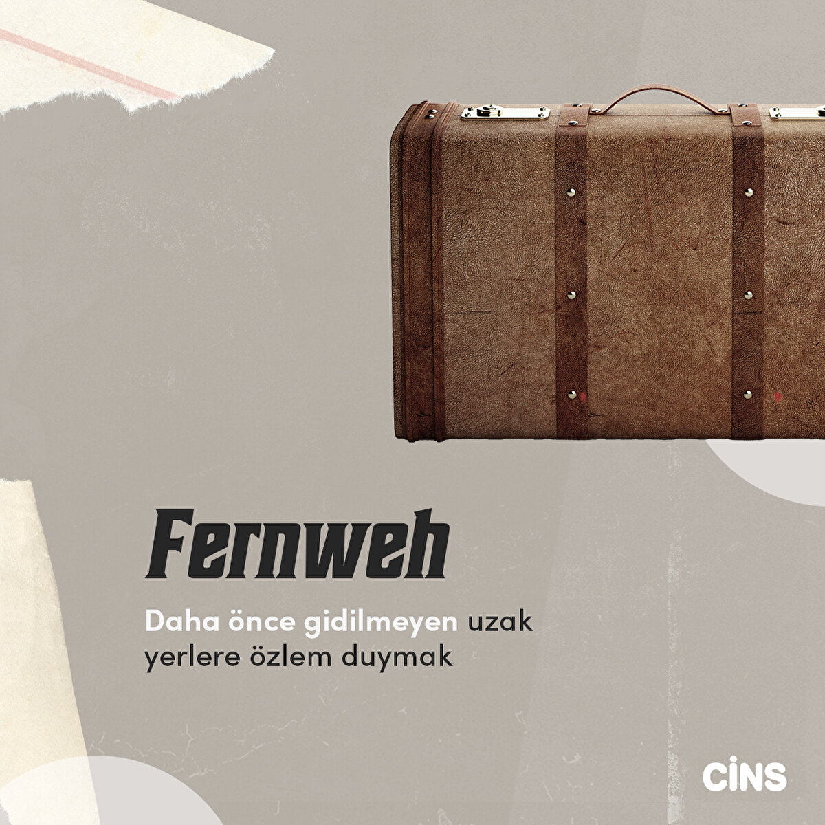 Fernweh:Daha &#246;nce gidilmeyen uzak yerlere &#246;zlem duymak 