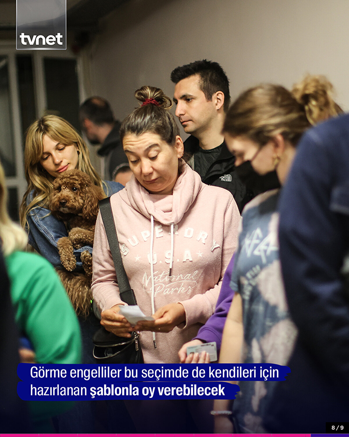 Görme engelliler bu seçimde de kendileri için hazırlanan şablonla oy verebilecek