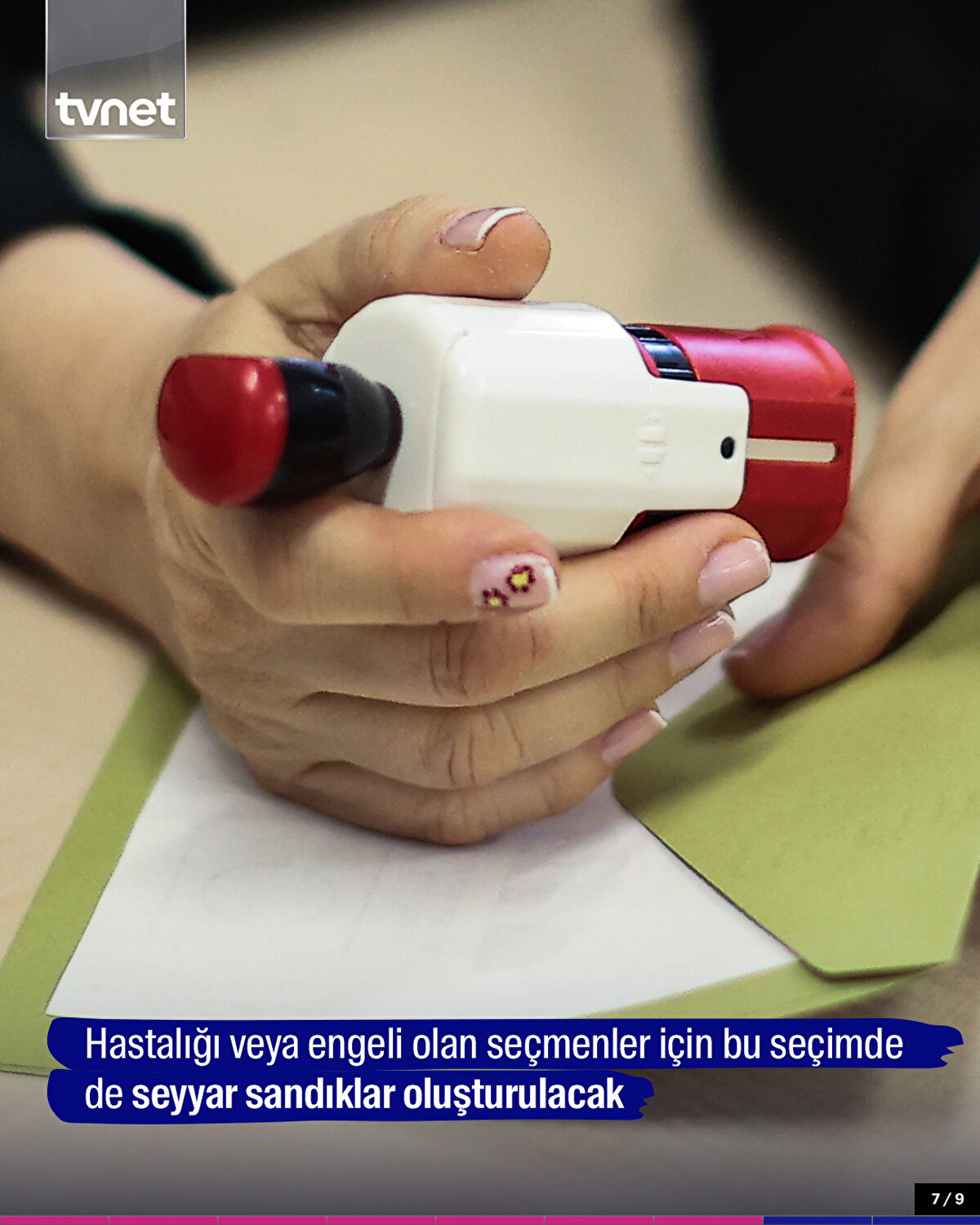 Hastalığı veya engeli olan seçmenler için bu seçimde de seyyar sandıklar oluşturulacak