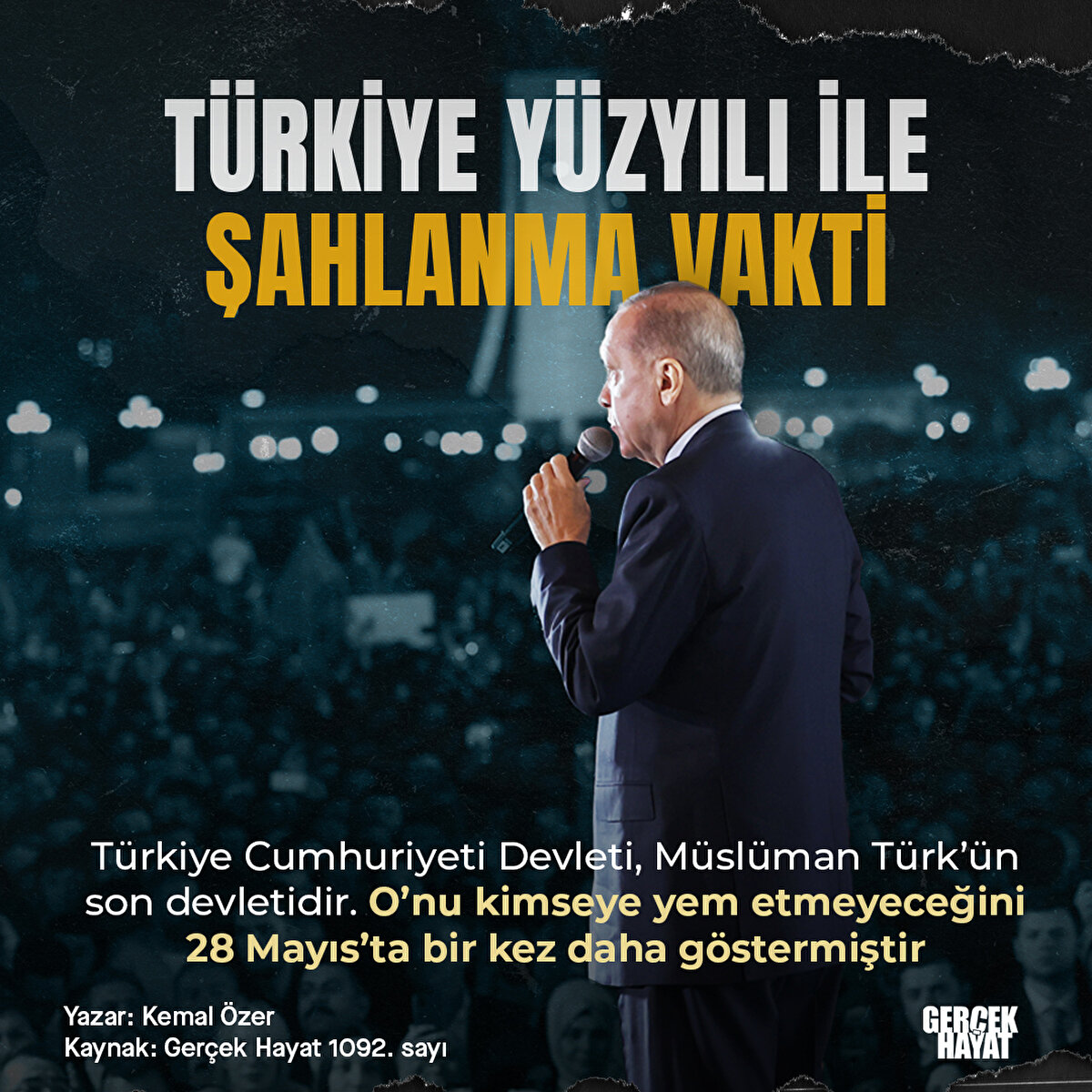 Türkiye Cumhuriyeti Devleti, Müslüman Türk’ün son devletidir