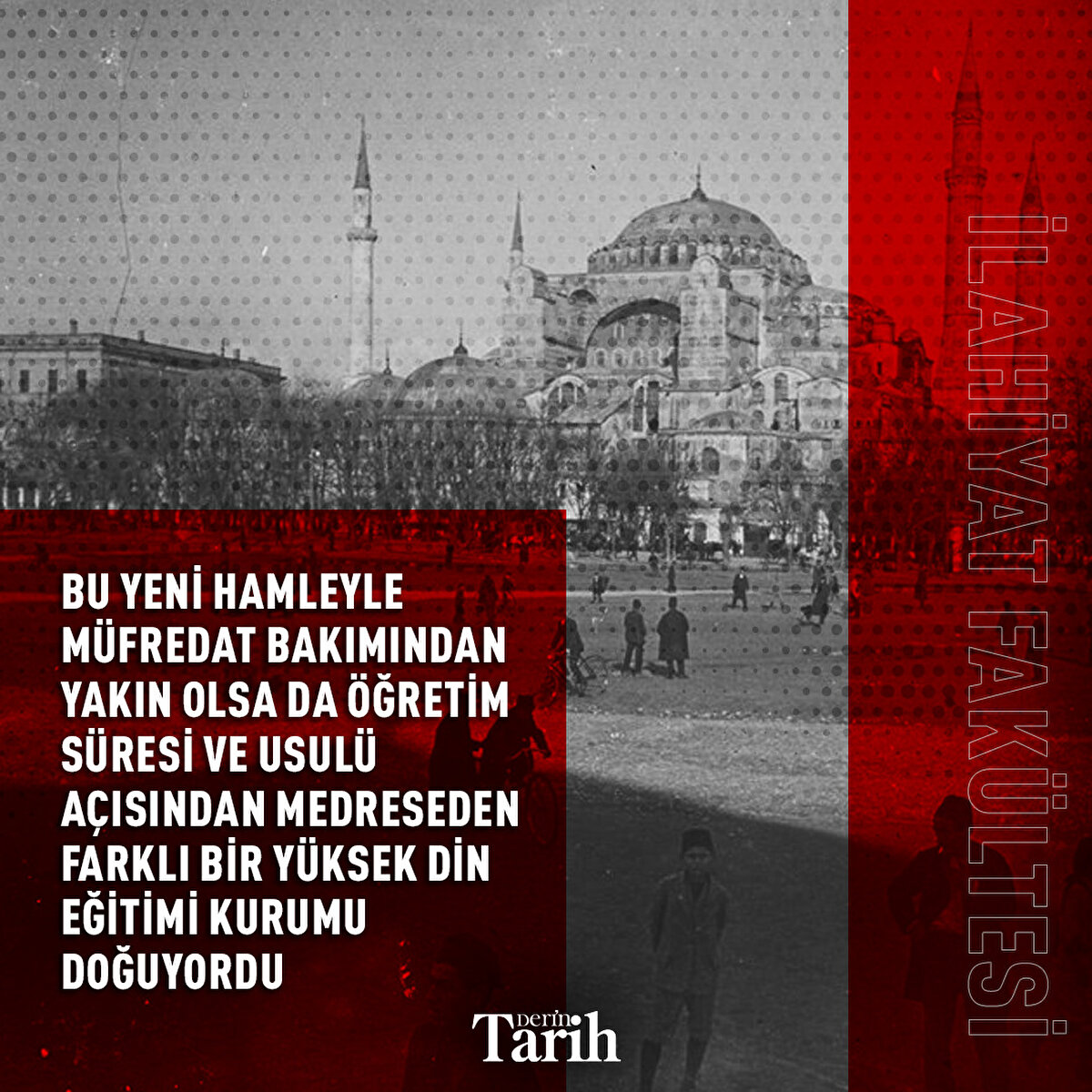 Bu yeni hamleyle müfredat bakımından yakın olsa da öğretim süresi ve usulü açısından medreseden farklı bir yüksek din eğitimi kurumu doğuyordu