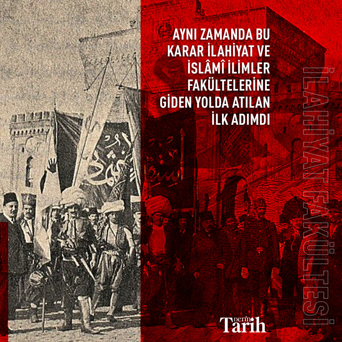 Aynı zamanda bu karar ilahiyat ve İslâmî ilimler fakültelerine giden yolda atılan ilk adımdı