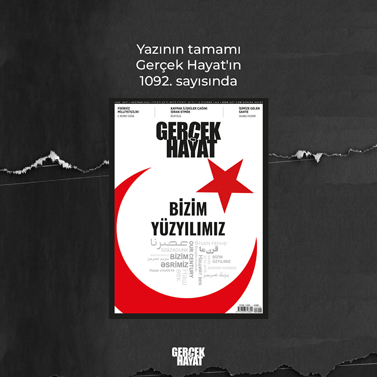 Yazının tamamı Gerçek Hayat'ın 1092. sayısında