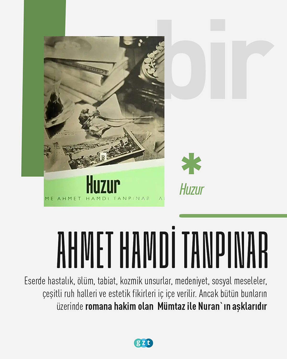 Huzur- Ahmet Hamdi Tanpınar 