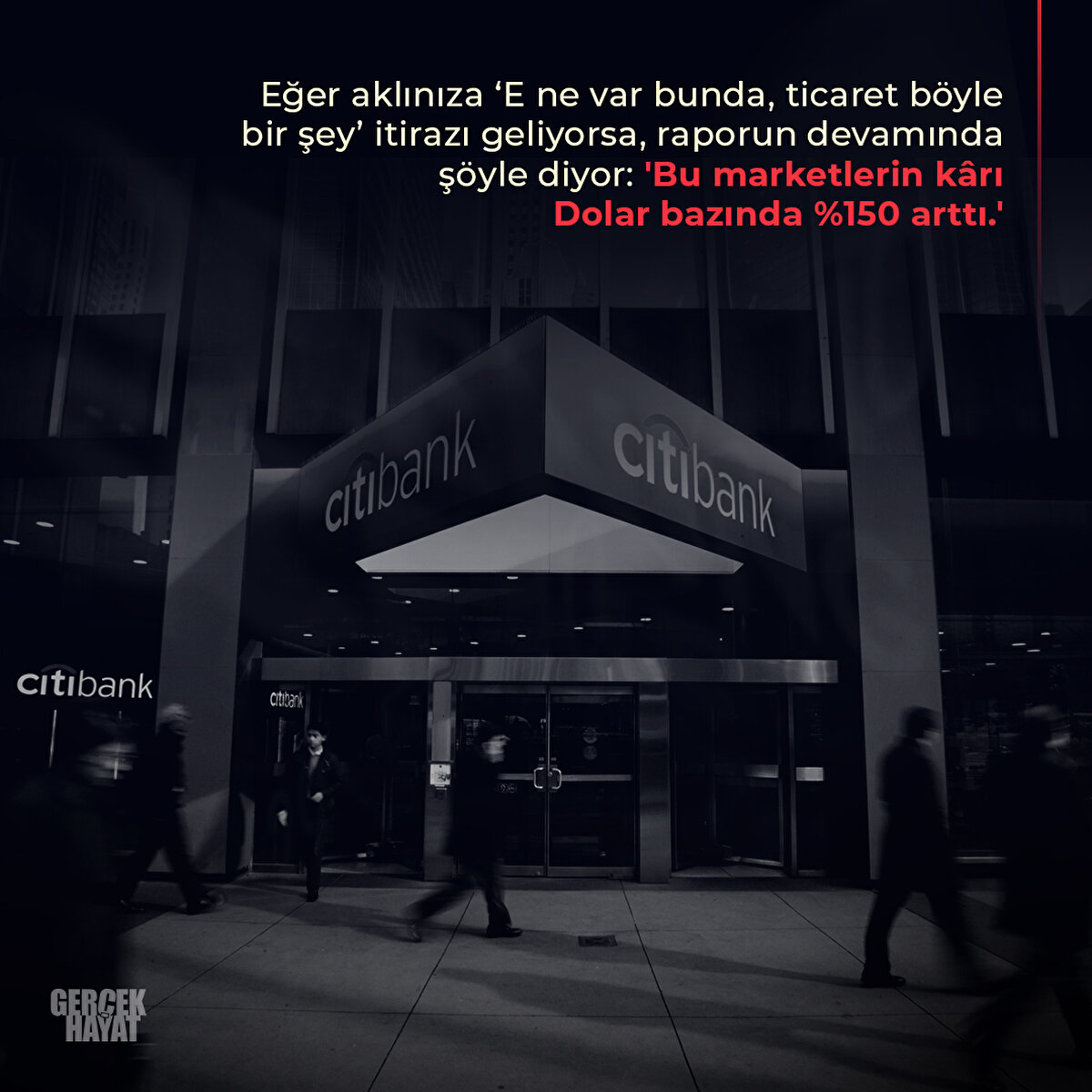 Market zincirlerinin enflasyondan etkilenmeyerek satışlarını ve kârlarını artırmaya devam ettiği kaydedildi