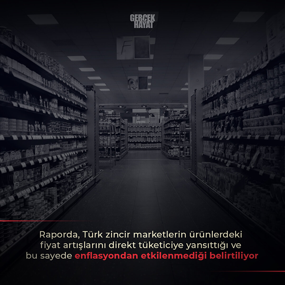 Ürünlerdeki fiyat artışlarını direkt tüketiciye yansıttığı ve bu sayede enflasyondan etkilenmediği belirtiliyor