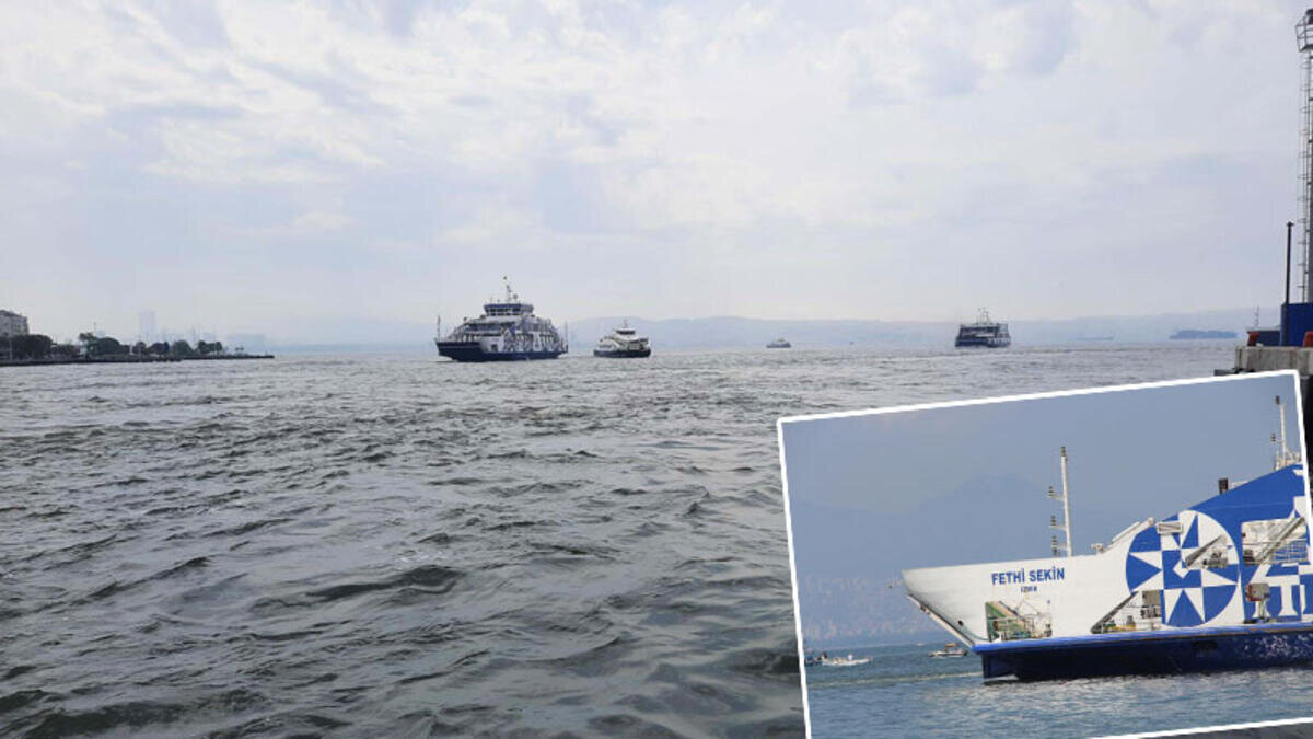 İzmir Büyükşehir Belediyesi'nin İZDENİZ filosuna ait Fethi Sekin Bostanlı-Üçkuyular feribotu, dün manevra sırasında kuvvetli rüzgar nedeniyle rıhtımın 400 metre açığındaki çamura saplandı. Yolcusu bulunmayan feribot, daha sonra makine gücü ile rıhtıma yanaştı. İlk kontrolde olumsuzluğa rastlanmayan ve Bostanlı rıhtımına alınan feribotta, detaylı denetim yapılacak.<br>