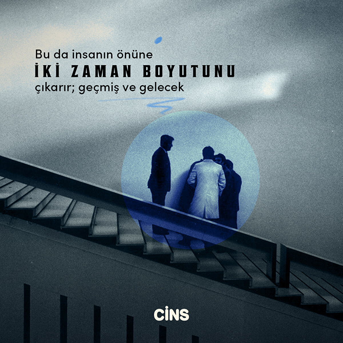 Bu da insanın önüne iki zaman boyutunu çıkarır; geçmiş ve gelecek