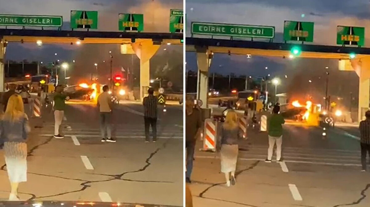 Kaza, gece saatlerinde TEM yolu Edirne gişelerinde meydana geldi. İstanbul'dan Edirne istikametine gitmekte olan Kazım K. yönetimindeki otomobil, sürücüsünün direksiyon kontrolünü yitirmesi sonucu gişelere çarptı.<br><br>