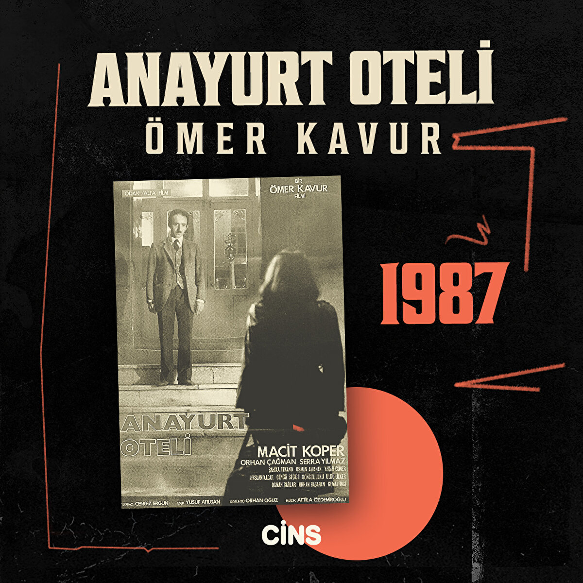 Anayurt Oteli 

Ömer Kavur

1987