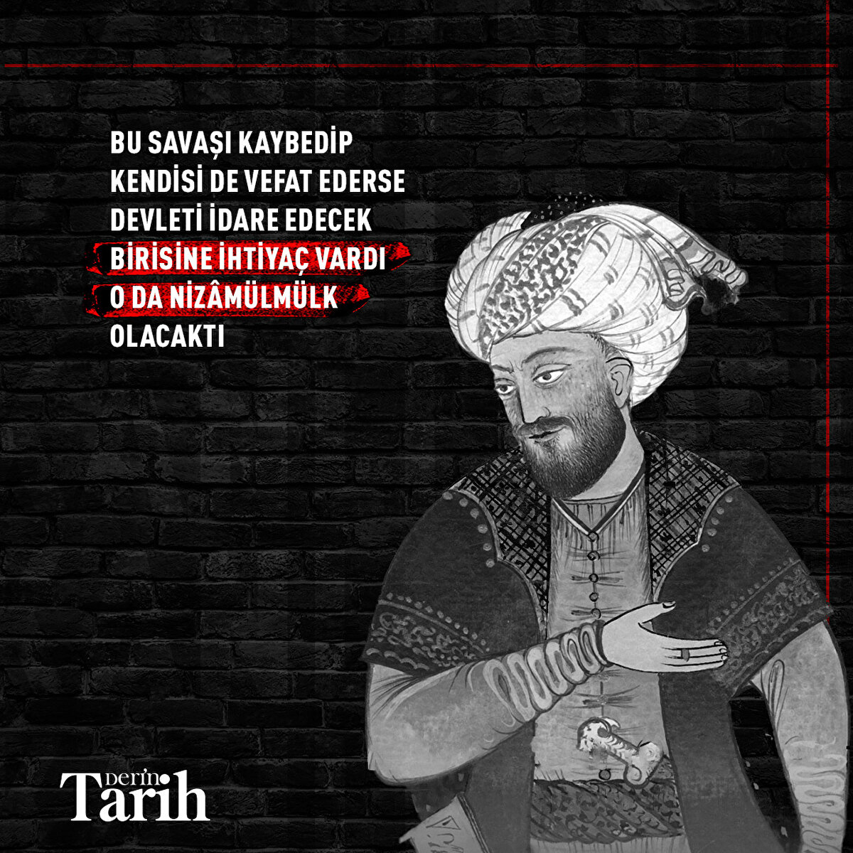 Bu savaşı kaybedip kendisi de vefat ederse devleti idare edecek birisine ihtiyaç vardı o da Nizâmülmülk olacaktı