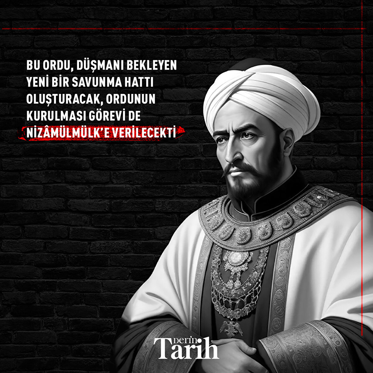 Bu ordu, düşmanı bekleyen yeni bir savunma hattı oluşturacak, ordunun kurulması görevi de Nizâmülmülk’e verilecekti