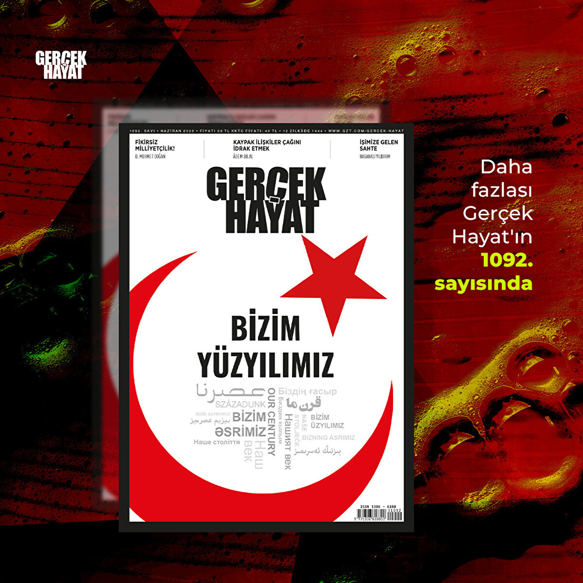 Daha fazlası Gerçek Hayat'ın 1092. sayısında