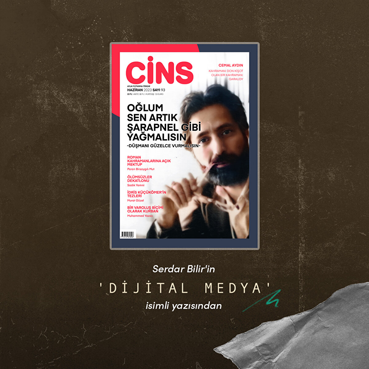Serdar Bilir'in 'Dijital Kurban'isimli yazısından