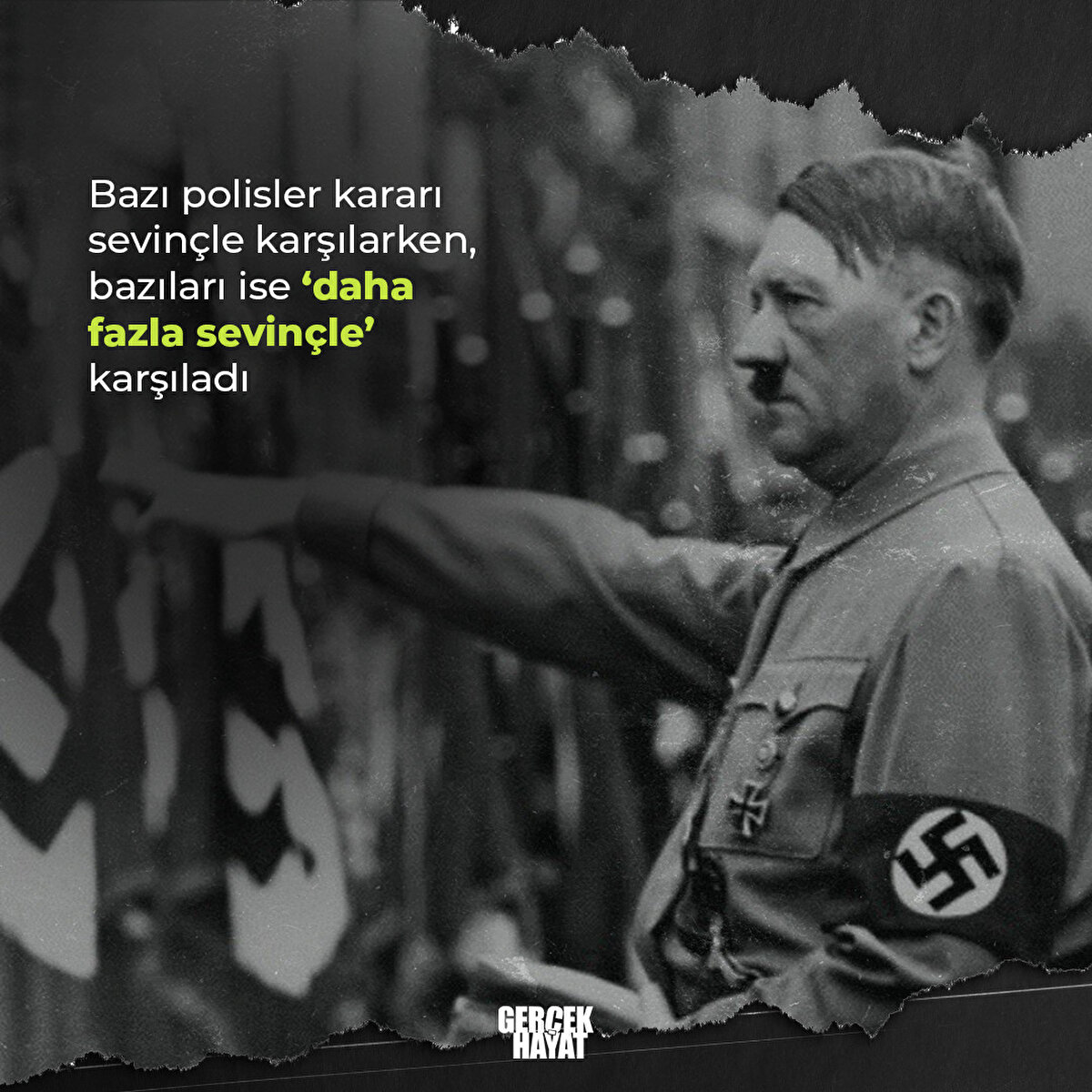 Polisler kararı sevinçle karşıladı