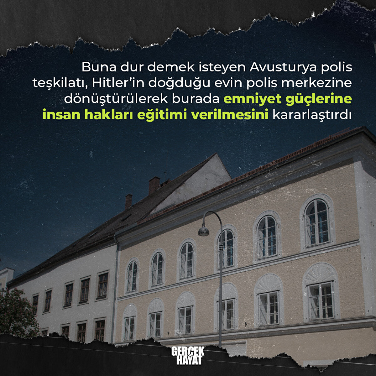 Avusturya polis teşkilatı, Hitler’in doğduğu evin polis merkezine dönüştürdü