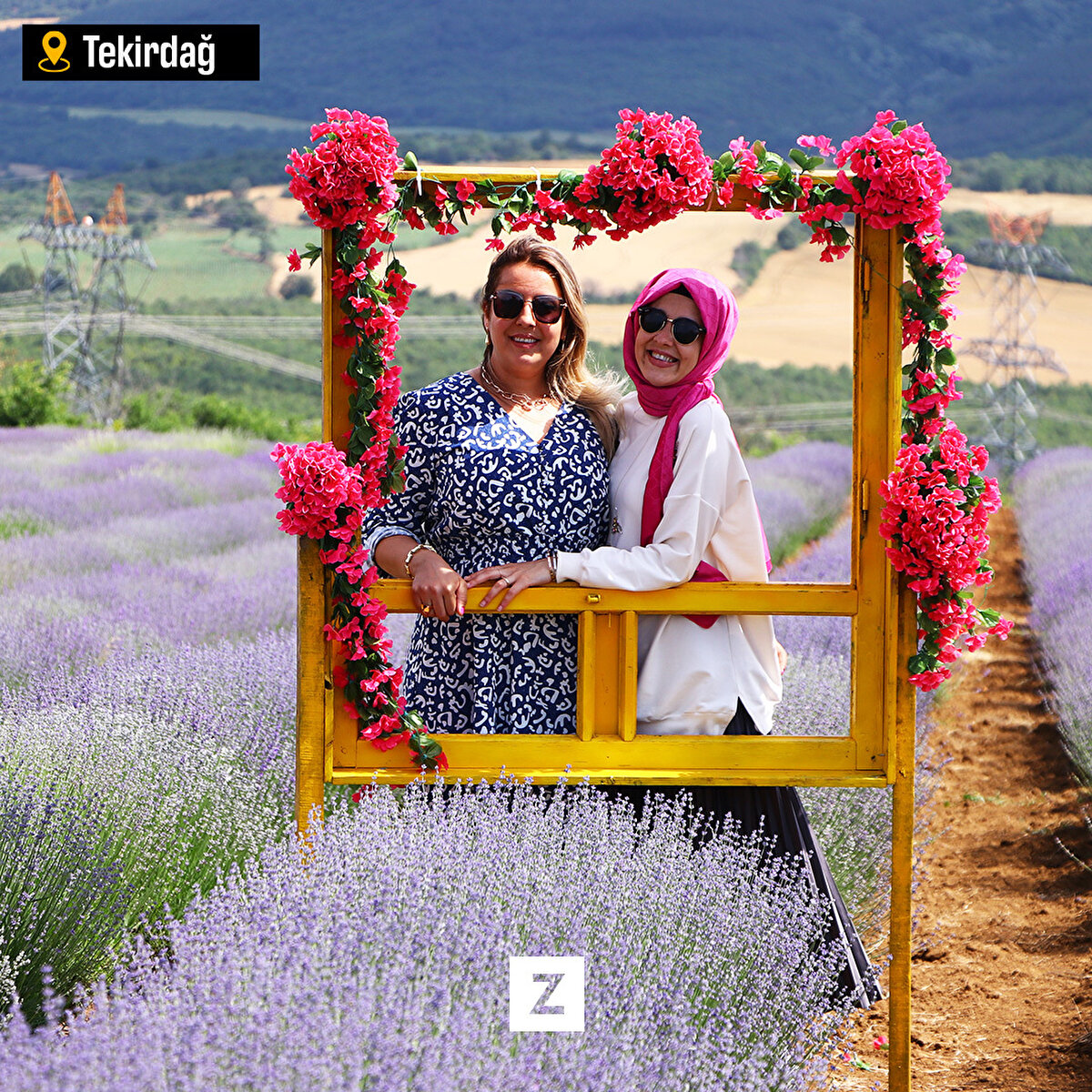 Tekirdağ'da yerli ve yabancı turistlerin ilgi odağı haline gelen lavanta tarlaları, ziyaretçilerini ağırlamaya başladı.<br>