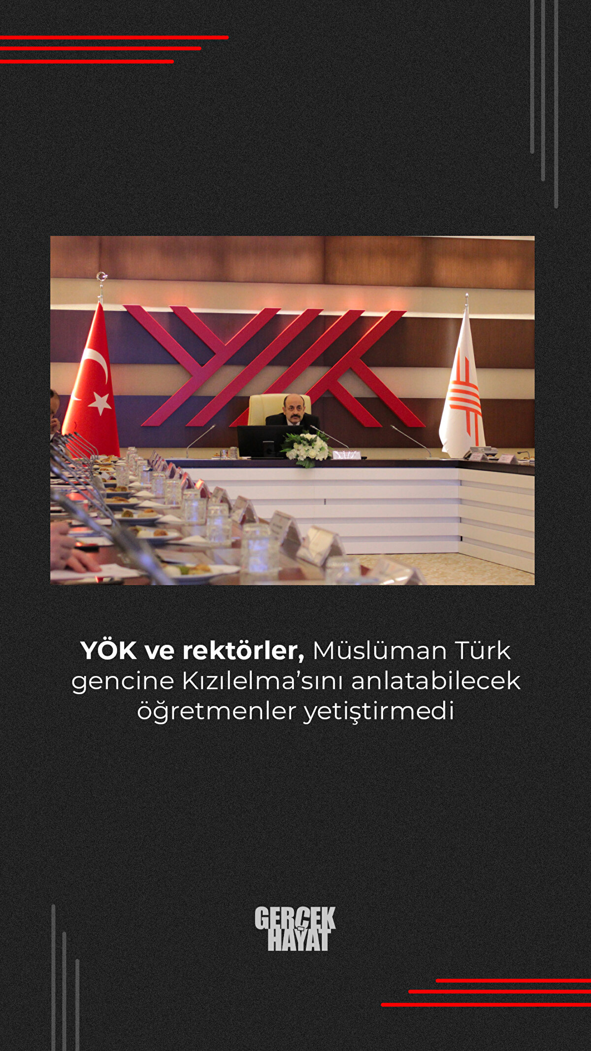 Müslüman Türk gencine Kızılelma’sını anlatabilecek öğretmenler yetiştirilmedi