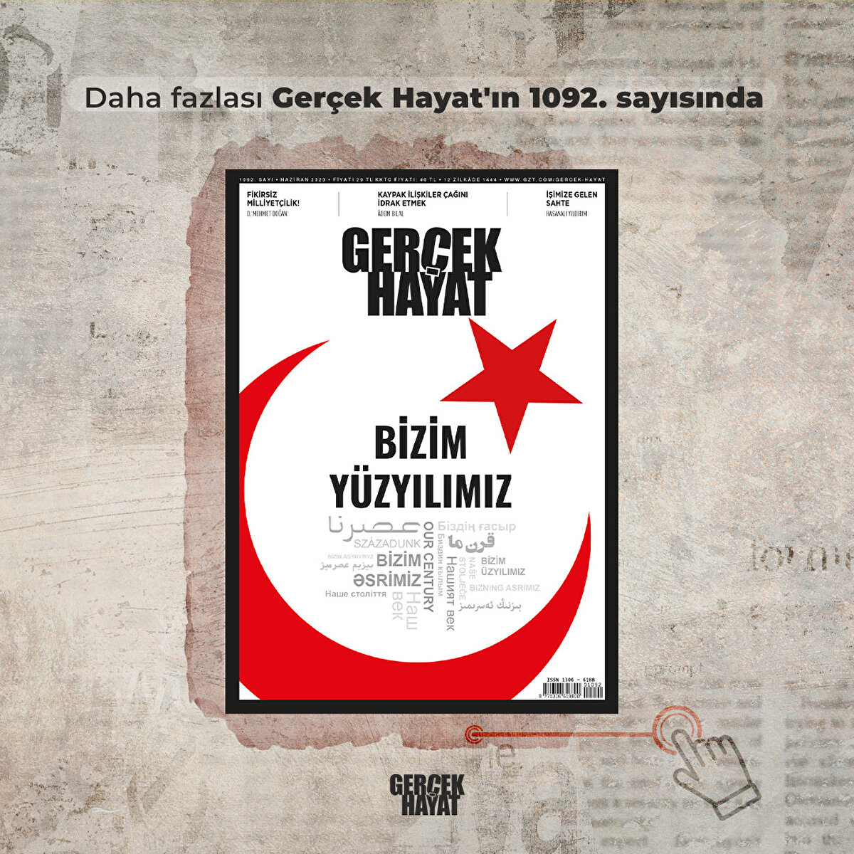 Daha fazlası Gerçek Hayat'ın 1092. sayısında