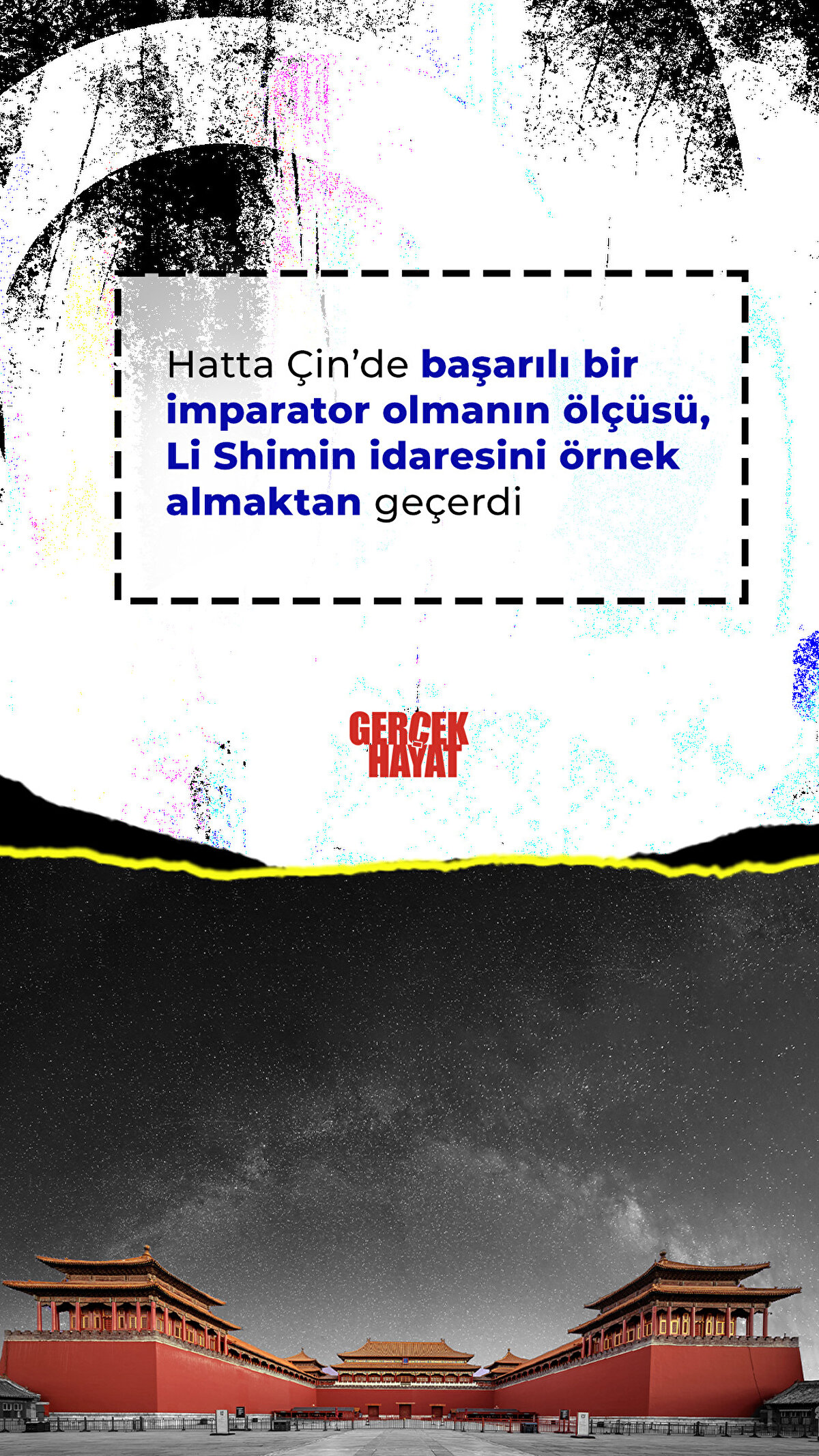 Çin’de başarılı bir imparator olmanın ölçüsü, Li Shimin idaresini örnek almaktan geçerdi